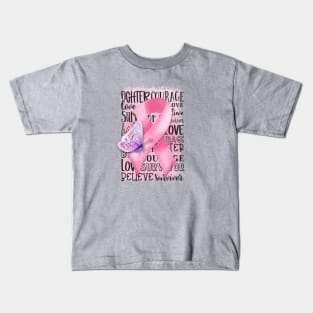 Breast Cancer Awareness Kids T-Shirt